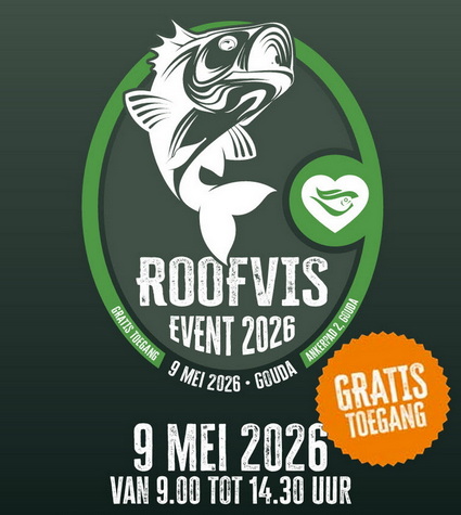 9 mei Roofvis Event 2026 Gouda