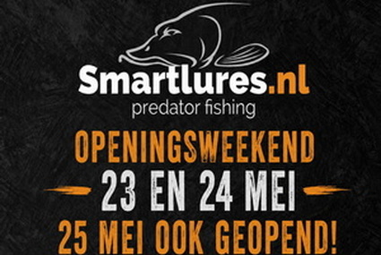 Smartlures Winkel Opening 23 & 24 mei 2026