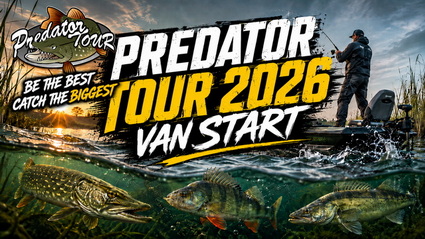Countdown Predatortour 2026 van start