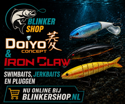 Alle Doiyo en Iron Claw kunstaas nu online verkrijgbaar!