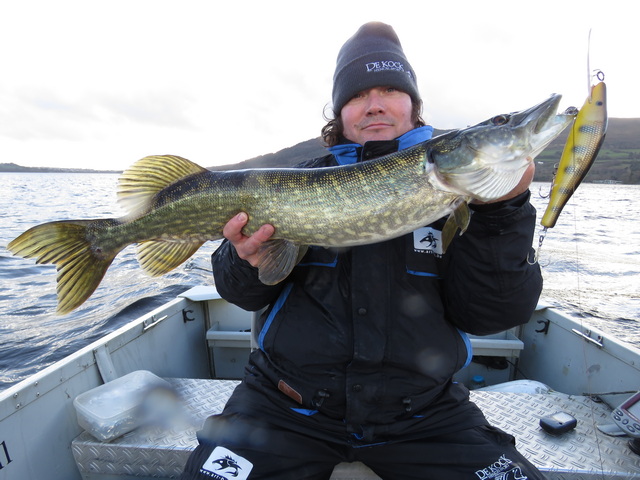 Deze Biggi lip ligt nog ergens in Lough Derg