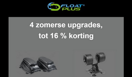 4 zomerse upgrades, 4x 4% voordeel