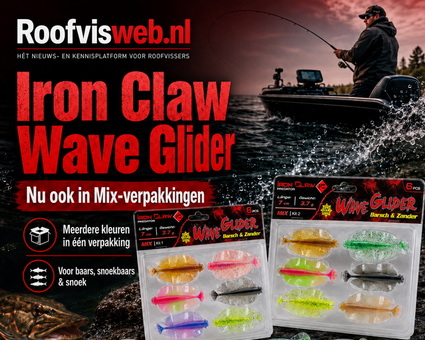 Iron Claw Wave Glider nu ook in handige Mix-verpakkingen